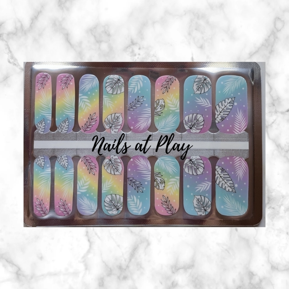 5 For $15 Nail Wraps- Tropical Breeze